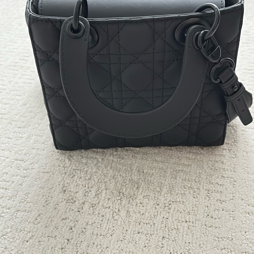 Black Quilted Handbag